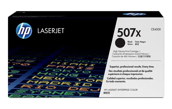 507X toner LaserJet noir grande capacité authentique - HP - Toner - visuel 7