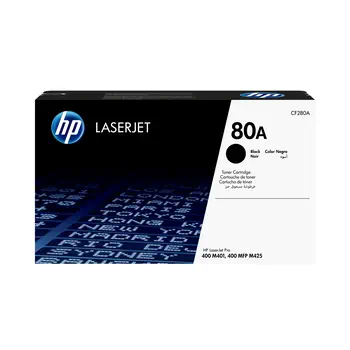 Garantie HP 80A toner LaserJet noir authentique