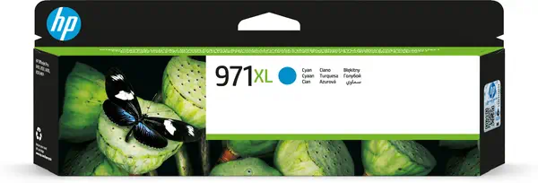 971XL cartouche d'encre cyan grande capacité authentique - HP - Cartouches d'encre - visuel 9