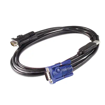 APC Câble USB pour commutateur KVM - 25 pi (7,6 m) - Accessoire Onduleur - visuel 2