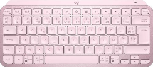 Vente Clavier LOGITECH MX Keys Mini Minimalist Wireless Illuminated Keyboard - ROSE