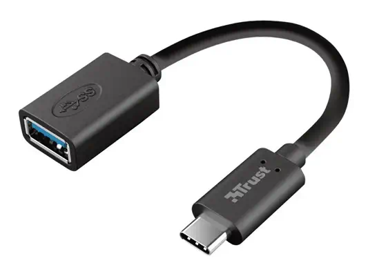 Trust 20967 câble USB 0,09 m USB C USB A Noir - Câble Audio - visuel 2