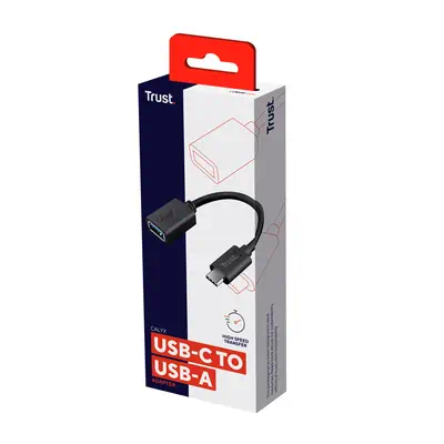 Trust 20967 câble USB 0,09 m USB C USB A Noir - Connectique - visuel 3
