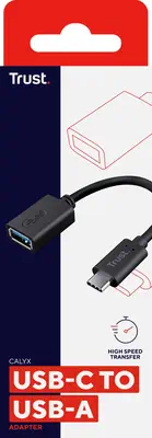 Trust 20967 câble USB 0,09 m USB C USB A Noir - Connectique - visuel 4