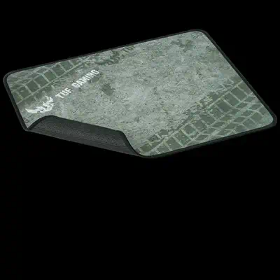 ASUS TUF Gaming P3 Tapis de souris de jeu Noir, Vert, Gris - Asus - visuel 1