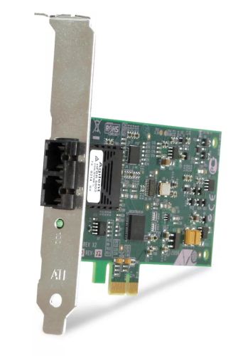 Revendeur officiel Accessoire Réseau ALLIED TAA Federal 100FX/ST PCIe Fast Ethernet Fiber Adapter Card NIC