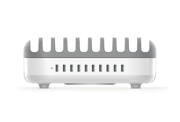 Compulocks 10PUSBDKS-UK Organiseur de station de chargement Autonome Gris, Blanc - Accessoires Tablette - visuel 2