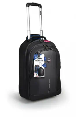 Port Designs CHICAGO EVO 39,6 cm (15.6") Valise sur roulette Noir - Sacoche & Housse - visuel 1