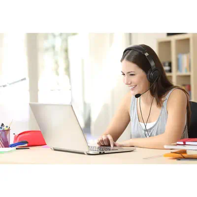 Kensington Micro-Casque Classic USB-C Kensington - visuel 1 - hello RSE - Une limite de volume sûr