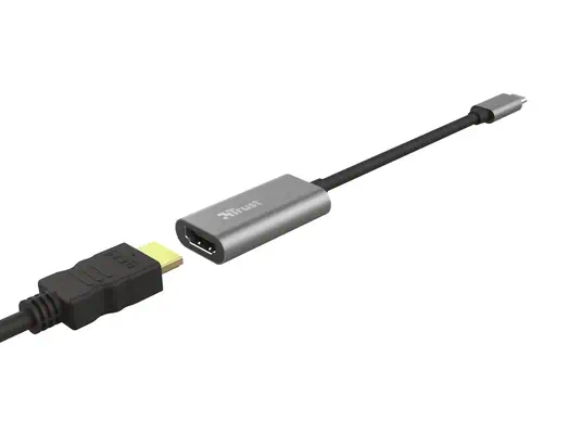Trust Dalyx adaptateur graphique USB Gris - Connectique - visuel 3
