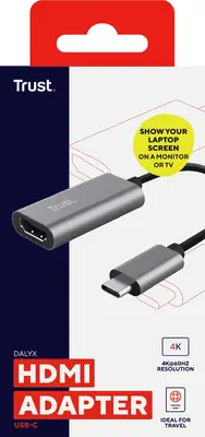 Trust Dalyx adaptateur graphique USB Gris - Connectique - visuel 7