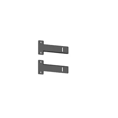 APC Easy BRKT POST BTM 3-4FT inside one pair - Rack et Armoire - visuel 1