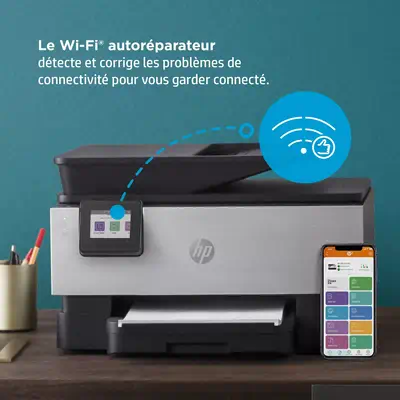 OfficeJet Pro 9019e Sans fil All-in-One Couleur Imprimante, HP - visuel 1 - hello RSE - Créez des documents modifiables et interrogeables