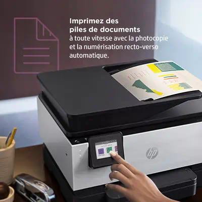 OfficeJet Pro 9019e Sans fil All-in-One Couleur Imprimante, HP - visuel 1 - hello RSE - Prêt lorsque vous l'êtes