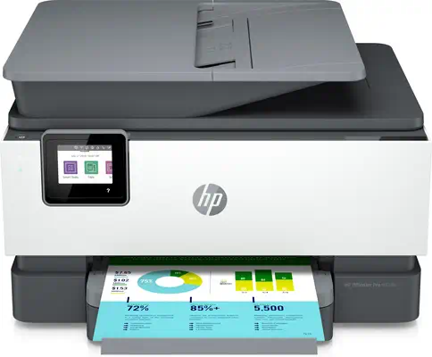 OfficeJet Pro 9019e Sans fil All-in-One Couleur Imprimante, HP - visuel 1 - hello RSE - Sécurité améliorée