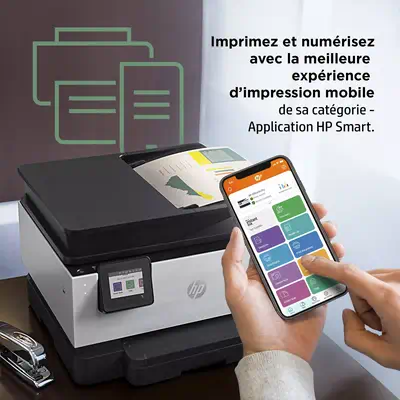 OfficeJet Pro 9019e Sans fil All-in-One Couleur Imprimante, HP - visuel 1 - hello RSE - Une impression devenue plus productive