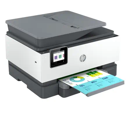 OfficeJet Pro 9019e Sans fil All-in-One Couleur Imprimante, HP - visuel 1 - hello RSE - Numérisation incroyable, désormais sur votre smartphone