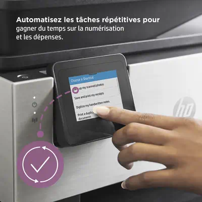 OfficeJet Pro 9019e Sans fil All-in-One Couleur Imprimante, Instant Ink; Impression recto-verso - HP - Multifonctions Jet d'encre - visuel 9