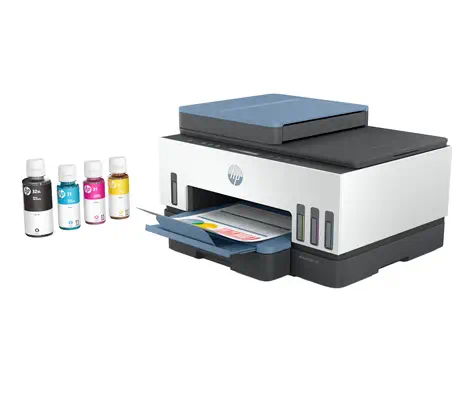 Smart Tank 7306 Sans fil All-in-One Couleur Imprimante, Impression recto-verso; copieur, scanner - HP - Autre Imprimante - visuel 7