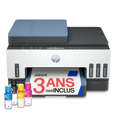 Smart Tank 7306 Sans fil All-in-One Couleur Imprimante, Impression recto-verso; copieur, scanner - HP - Multifonctions Jet d'encre - visuel 10