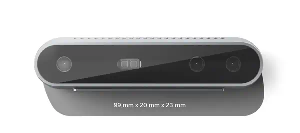 Intel RealSense D415 Appareil photo Gris - Webcam - visuel 1