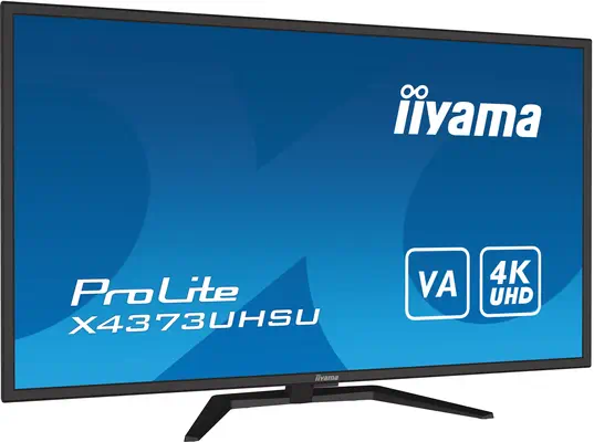 iiyama ProLite X4373UHSU-B1 écran plat de PC 108 cm (42.5") 3840 x 2160 pixels 4K Ultra HD Noir - Ecran Ordinateur - visuel 3