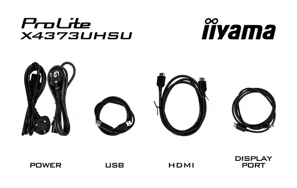 iiyama ProLite X4373UHSU-B1 écran plat de PC 108 cm (42.5") 3840 x 2160 pixels 4K Ultra HD Noir - Ecran Ordinateur - visuel 9