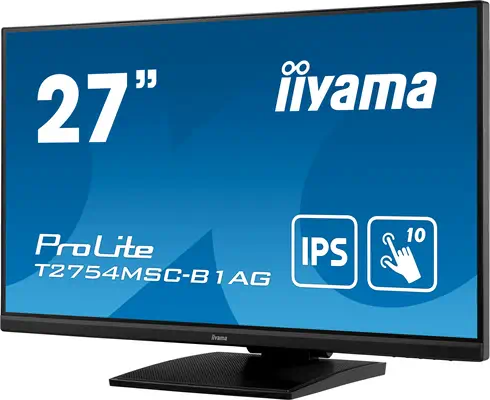 iiyama ProLite T2754MSC-B1AG écran plat de PC 68,6 cm (27") 1920 x 1080 pixels Full HD LED Écran tac - Ecran Ordinateur - visuel 4