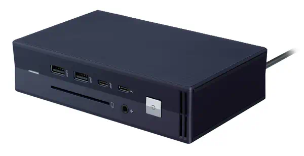 ASUS SimPro Dock 2 Avec fil Thunderbolt 3 Noir, Bleu - Asus - Station d'accueil pour portable - visuel 6