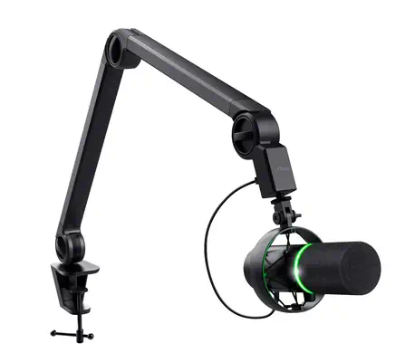 Trust GXT 255+ Onyx Noir Microphone de PC Trust - visuel 1 - hello RSE - Perche