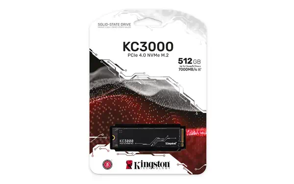 Kingston Technology 512G KC3000 M.2 2280 NVMe SSD - Disque dur SSD - visuel 4