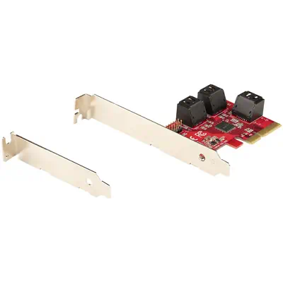 Carte PCI Express SATA 6 ports - Carte Contrôleur PCIe SATA - 6Gbps - ASM1166 Non-Raid - Convertisse - StarTech - Carte Réseau - visuel 10