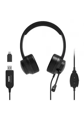 Port Designs 901605 écouteur/casque Avec fil Arceau USB Type-A Noir - Casque Micro - visuel 3