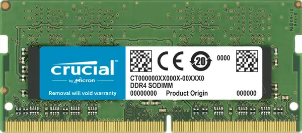 Crucial CT2K32G4SFD832A module de mémoire 64 Go 2 x 32 Go DDR4 3200 MHz - Mémoire - visuel 1