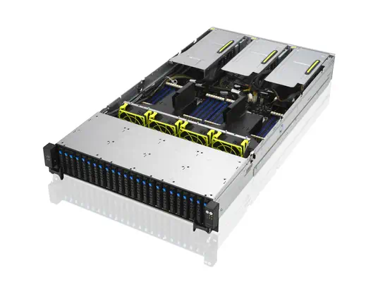 ASUS RS720A-E11-RS24U Socket SP3 Rack (2 U) Argent - Asus - Serveur NAS - visuel 9