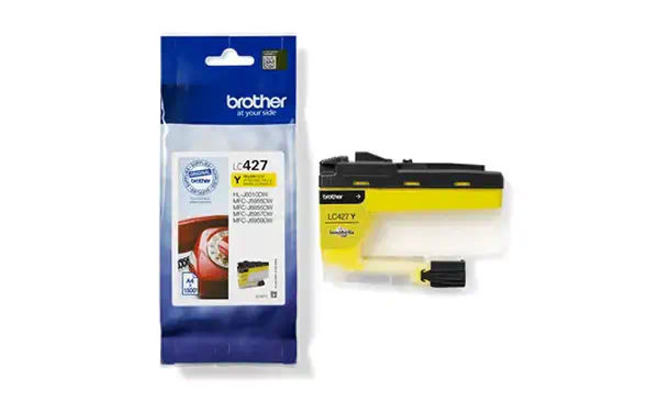 LC427Y - Cartouche d'encre originale Brother - Jaune - Cartouches d'encre - visuel 3