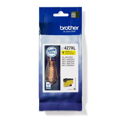 LC427XLY - Cartouche d'encre originale Brother - Jaune - Cartouches d'encre - visuel 1