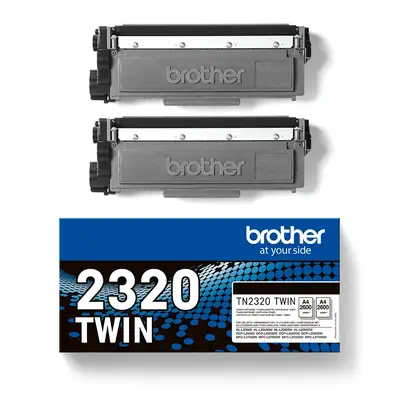 Brother TN-2320TWIN Cartouche de toner 1 pièce(s) Original Noir - Toner - visuel 3