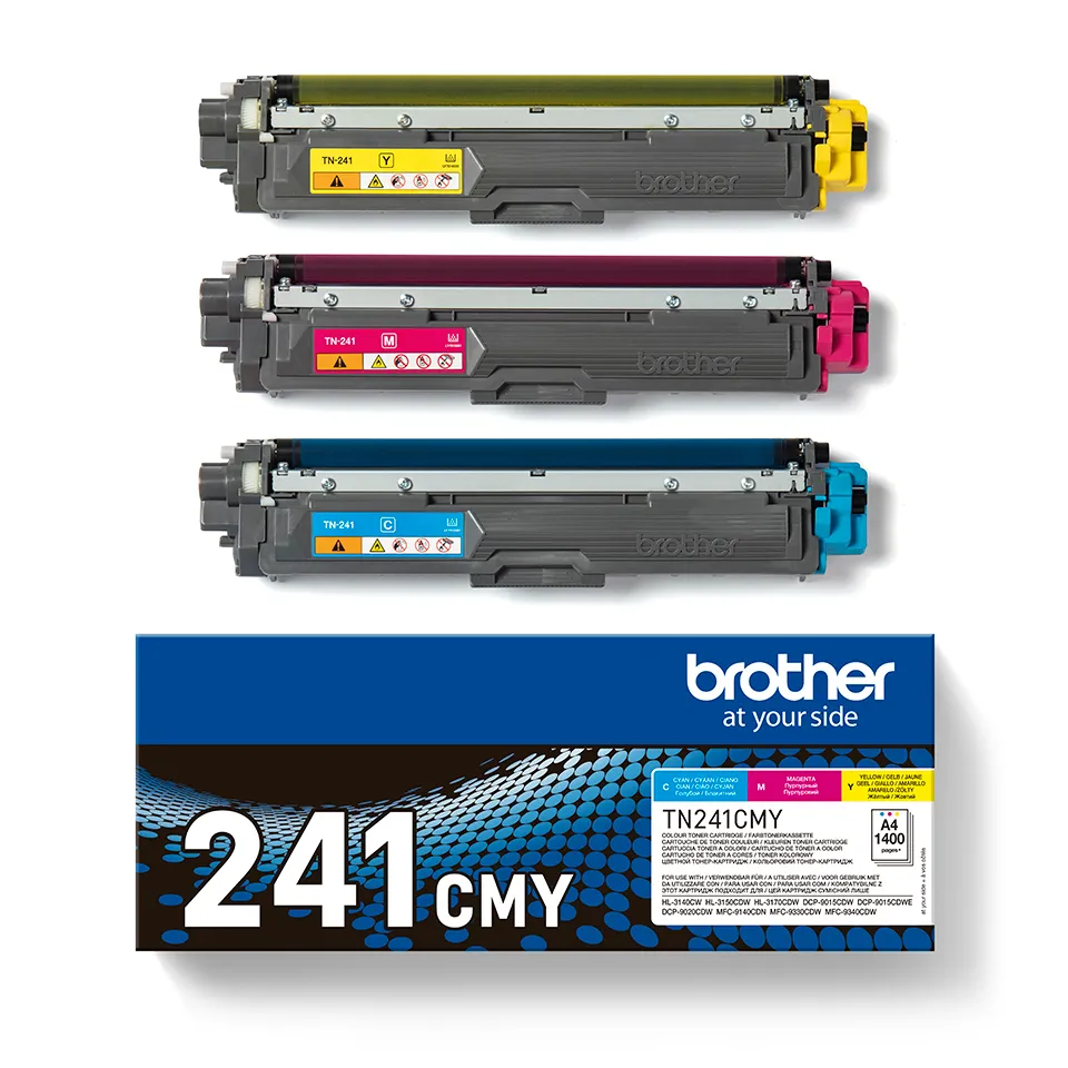 Vente BROTHER TN241C/M/Y rainbow pack multi pack toners C/M/Y Brother au meilleur prix - visuel 6