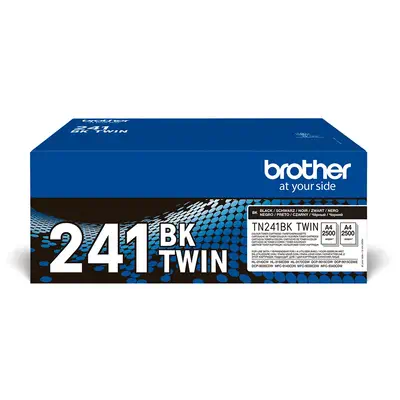 Brother TN-241BKTWIN Cartouche de toner 2 pièce(s) Original Noir - Toner - visuel 1