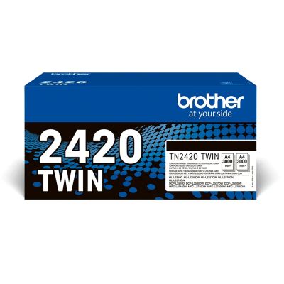 Vente BROTHER TN2420 TWIN-pack black toners BK 3000pages/cartridge Brother au meilleur prix - visuel 6