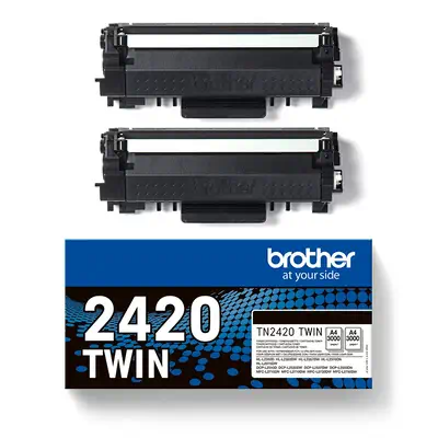 Brother TN-2420TWIN Cartouche de toner 2 pièce(s) Original - Toner - visuel 4