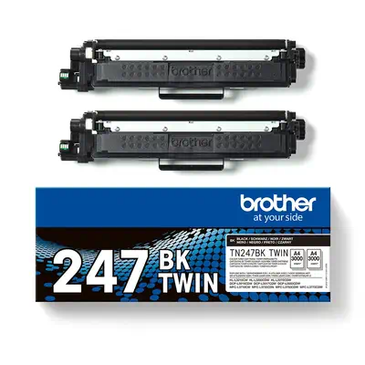 Brother TN-247BKTWIN Cartouche de toner 2 pièce(s) Original Noir - Toner - visuel 2