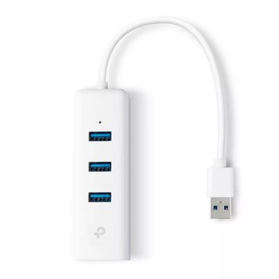 Vente Accessoire Réseau TP-LINK USB 3.0 to Gigabit Ethernet Network Adapter 3-Port sur hello RSE
