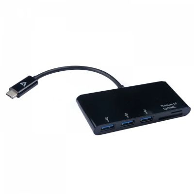 Achat V7 Adaptateur USB-C mâle vers 3 x USB sur hello RSE - visuel 5