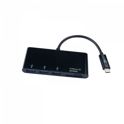 Vente V7 Adaptateur USB-C mâle vers 3 x USB V7 au meilleur prix - visuel 2