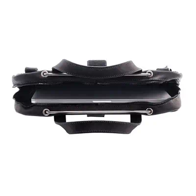 Sacoche pour ordinateur portable R-Go Viva, cuir pleine fleur, avec support intégré pour ordinateur  - R-Go Tools - Accessoire - visuel 8