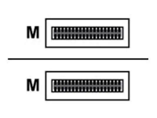 HPE Aruba DA Copper Cable 100Gbit/s QSFP28 to QSFP28 - ARUBA - Câble RJ et Fibre optique - visuel 1