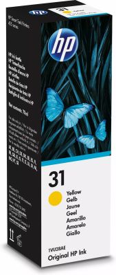 Revendeur officiel Cartouches d'encre HP 31 Yellow Original Ink Bottle