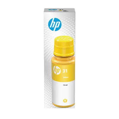 HP 31 Yellow Original Ink Bottle - Cartouches d'encre - visuel 1